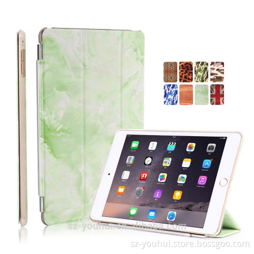 New Style Tablet Cover For Ipad Air 2 Leather Printed Case